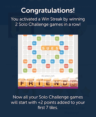 WWF 2 Screenshot of the Solo Challenge Win Streak popup