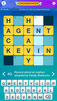 Words With Friends Crosswords gameplay screenshot