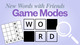 Words With Friends Exciting New Game Modes